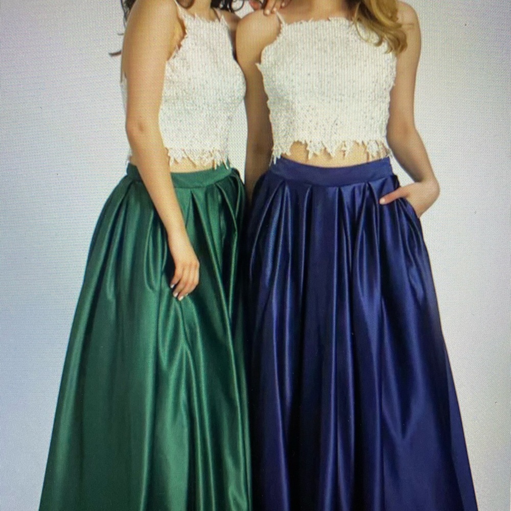 Romantic 2 piece Prom or Special Occasion Dress